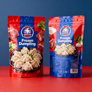 Proveedor Chino de Bolsas de Embalaje de Plástico Laminado para Alimentos Congelados, Bolsa para Empacar Dumplings Congelados con Logotipo Personalizado - Product Image 6