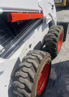 Minicargadora Usada Ligera de Tamaño Compacto con Capacidad de Desplazamiento Flexible Bobcat S160 para Construcción en Interiores