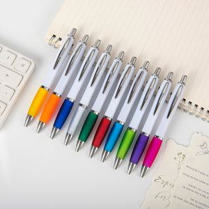 Stylo publicitaire personnalisé avec impression de logo, stylo à bille en plastique multicolore, cadeau promotionnel pour entreprise - Product Image 3