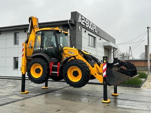รถตักล้อยาง JCB สีเหลือง มือสอง เครื่องจักรก่อสร้าง ปั๊มมอเตอร์ เครื่องยนต์ เกียร์ 10300 กก. 0-2000 ชั่วโมง ผลิตที่อานฮุย ผ่านการทดสอบและรับรองแล้ว - Product Image 1