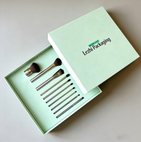 Boîte d'emballage en papier pour kit d'outils de maquillage de haute qualité, logo personnalisé, porte-pinceaux, ensemble d'outils vides, boîte en carton de luxe pour outils de maquillage