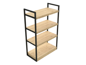 Estante Metálico de Doble Cara, Estilo Vintage, Resistente, para Exhibición de Alimentos en <span class=keywords><strong>Tiendas</strong></span> Gourmet - Product Image 2