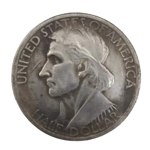 Replica della Moneta Commemorativa USA in Argento <span class=keywords><strong>da</strong></span> 25 Centesimi di <span class=keywords><strong>DANIEL</strong></span> BOONE, Edizione 1938 - Product Image 1