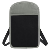 RFID Stash portefeuille voyage cou pochette passeport cartes de crédit organisateur support sac de rangement pour femmes et hommes
