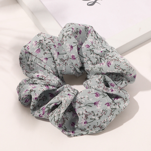 Hoa lớn tóc scrunchies phụ nữ voan thiết kế scrunchies cô gái Phụ kiện tóc - Product Image 3