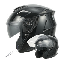 Casques de moto ouverts MY ABS, vente directe d'usine OEM, fermeture à dégagement rapide, homologués ECE, toutes saisons, pour la protection du corps