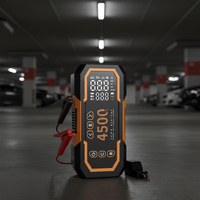 Premium Quality Car Tyre Inflator Pump LED Lighting Digital Screen 23L/Min Inflation Rate Portable Car Battery Jump Starter for