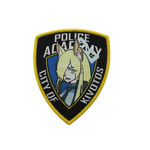 Nhà máy sản xuất thiết kế mới dệt quá trình trường đại học Logo móc và vòng lặp các bản vá lỗi nhãn - Product Image 3