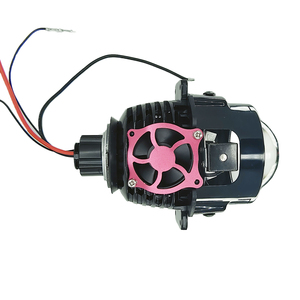 Lentille <span class=keywords><strong>de</strong></span> projecteur LED 2,5/3 pouces 55W 4300LM à lumière blanche, non destructive, avec ventilateur à roulement à billes, ampoule <span class=keywords><strong>de</strong></span> phare <span class=keywords><strong>de</strong></span> voiture - Product Image 5