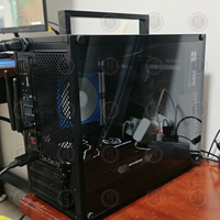 PC de jeu complet personnalisé R5 2600x RX580 8G DDR4 16G 512G SSD Carte mère A320 AM4 – Équipement informatique de bureau en gros
