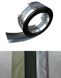 Popular Coated Fiberglass Fabric With Galvanized Sheet Flexible Canvas Connector