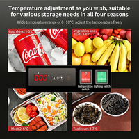 Réfrigérateur vertical en verre pour bière, refroidisseur de boissons froides, refroidisseur de boissons commercial pour supermarché avec roues, vitrine réfrigérée pour boissons