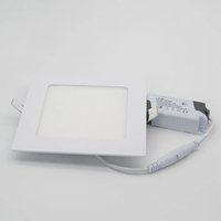 Commercial Ultra Slim 3W/6W/9W/12W/15W/18W/24W Panneau lumineux LED encastré Top Sale Down Light in Square/Round Design