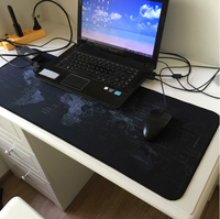 Tapis de souris antidérapant, grand format, étanche, pour le bureau et ordinateur, idéal pour jeu Gamer, en caoutchouc, avec motif de personnalisable