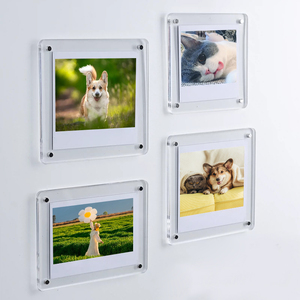 OEM Tùy Chỉnh Acrylic Tủ Lạnh Khung Từ Hai Mặt Ảnh Tủ Lạnh Nam Châm Hình Ảnh Khung Cho Fujifilm Instax <span class=keywords><strong>Mini</strong></span> - Product Image 3