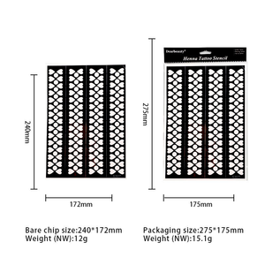 Meilleurs motifs de <span class=keywords><strong>henné</strong></span> de mariage simples et uniques, autocollants de <span class=keywords><strong>tatouage</strong></span> temporaire pour les mains et les pieds - Product Image 2