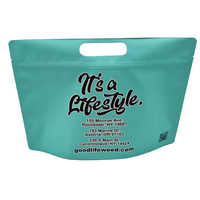 Sacs d'emballage alimentaire personnalisés avec poignées verticales, sacs à café, sacs sous vide à fermeture éclair en film composite pour fruits secs