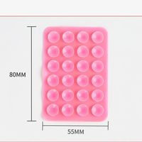 Casing Handphone Silikon Fleksibel Dua Sisi Anti Air, Aksesoris Suction Cup Anti Selip, Bentuk Persegi Satu Sisi, Laris Manis
