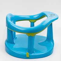 Siège de bain pour bébé nouveau-né multifonction antidérapant en forme d'anneau en plastique Wanze