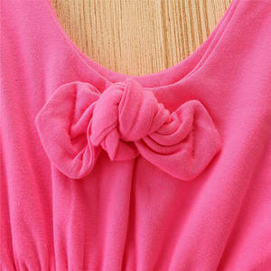 Conjuntos de Ropa para Niñas al por Mayor, Estilo Occidental, Top de Verano + Pantalones Acampanados Florales, 2 Piezas, Ropa Infantil para Fiestas 2002 - Product Image 6