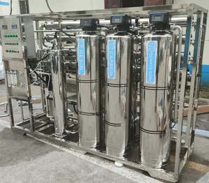 Máquina de purificação de água de poço 2000lph e o preço mais barato 1000 lh 2000l/horas 400 gpd sistema de água purificador de osmose reversa