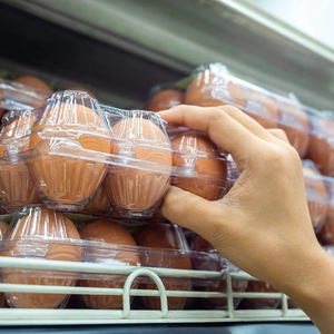 Offre Spéciale 6 Grilles-Cartons D'oeufs En Plastique Transparent Porte-Oeufs Conteneur <span class=keywords><strong>De</strong></span> Stockage Plateau À Oeufs pour Le Stockage Du Réfrigérateur <span class=keywords><strong>De</strong></span> Pâturage Familial, - Product Image 3