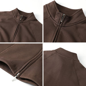 ले जोड़ी महिलाओं की काली ट्रैकसूट फसल ज़िप उच्च गर्दन स्लिम फिट टॉप फ्लेयर्ड लेग पैंट खिंचाव एथलेटिक ट्रेंडी y2k सक्रियवियर - Product Image 6