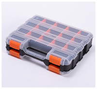 Boîtes à outils professionnelles de stockage noires rondes étanches laquées en PVC