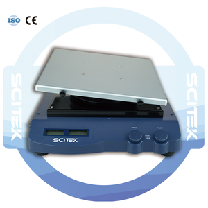 SCITEK 10-70rpm Rocking <strong>Shaker</strong> with 9&deg;Tilt Angle <strong>DC</strong> <strong>Motor</strong> LCD Display IP21 Protection Class for Lab - Product Image 3