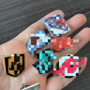 Novedad Pin Broche Metálico al por Mayor Equipo de Hockey sobre Hielo de EE. UU. Insignia de Solapa de Hierro Pulido Pines de Recuerdo Deportivo Impresos para Gorras - Product Image 3