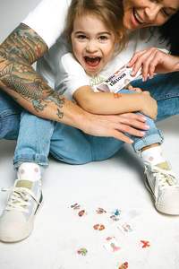 子供の誕生日パーティー輝くハロウィンタトゥーステッカー卸売装飾漫画ラベル子供のための防水タトゥーおもちゃ - Product Image 3