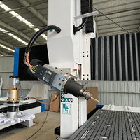 Routeur CNC industriel 4 axes pour le bois avec kit de broche ATC à tambour