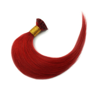 <span class=keywords><strong>Uman</strong></span> hair double drawn 100% Remy Extensions de cheveux russes prix de gros sans minimum de couleur personnalisée pointe plate - Product Image 5