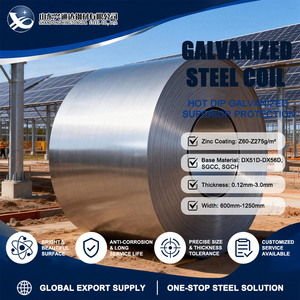 0.30mm Hot Dip Galvanized S280GD Z60 G/sqm ASTM A653 ID 610mm Galvanized Steel Coil with Excellent Corrosion Resistance - Product Image 1