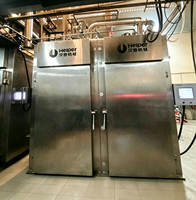 Four à fumage électrique industriel commercial Helper 2026, nouvelle génération, garantie, capacité 250 kg, chauffage à vapeur, pour saucisses et viandes