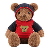 Boneka Beruang Teddy Lembut Empuk, Hewan Boneka Lucu Bergaya Kartun, Ramah Lingkungan, Kapas PP, Kain Super Lembut, Bersulam