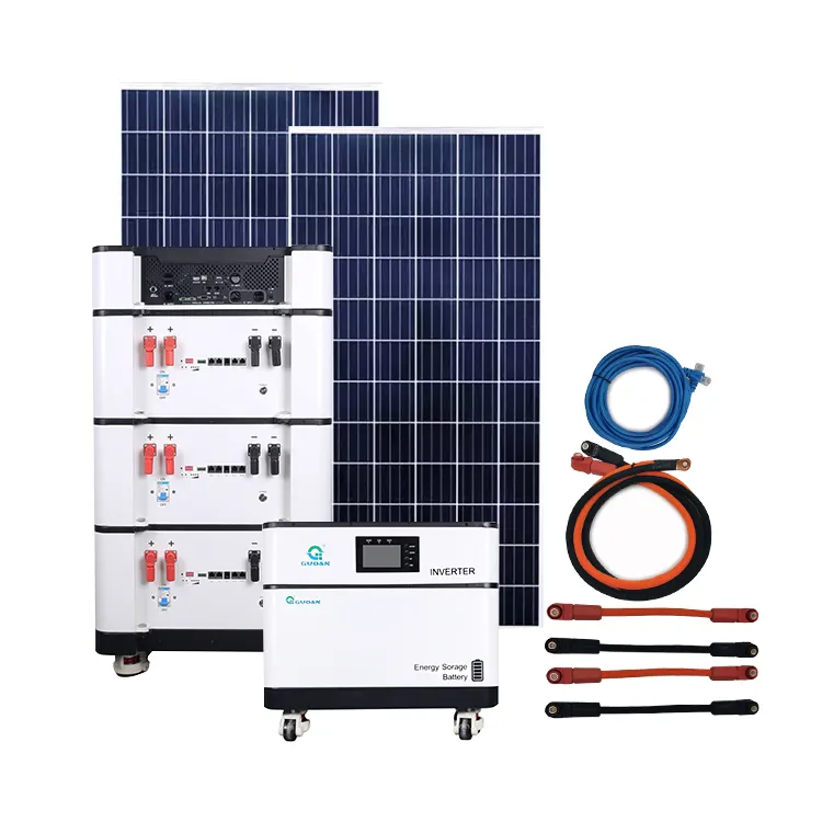 Factory Inverter Battery 10kw Solar Energy Storage Commercial Use Solar Energy Off Grid System