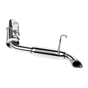 Silenciador de escape Catback con punta enrollada para <span class=keywords><strong>Mazda</strong></span> Miata MX-5 NA 1.6L/1.8L 90-97 de 3.5 pulgadas - Product Image 2