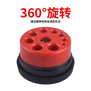 Couvercle anti-poussière pour perceuse électrique Genesis, 5.2cm, en plastique rouge, pour accessoires de perceuse électrique - Product Image 4