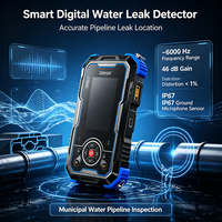 Detektor Kebocoran Digital Cerdas Sensitivitas Tinggi Mikrofon Tanah Pencari Kebocoran Pipa Air Bawah Tanah untuk USB WAPI High