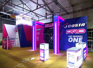 SEG Fabric Portable Exhibition Stand for Trade Fairs &amp; Events <strong>Display</strong> Racks for Expo &amp; Trade Show Equipment - Product Image 6