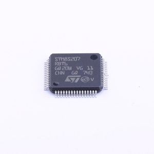 ไมโครคอนโทรลเลอร์ 8 บิต STM8S STM8 CISC หน่วยความจำแฟลช 128KB 3.3V/5V 64 พิน LQFP แบบถาด - ถาด STM8S207RBT6 - Product Image 1