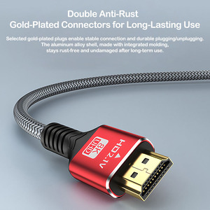 <span class=keywords><strong>Cable</strong></span> <span class=keywords><strong>HDMI</strong></span> 2.1 chapado en oro UHD 8K 60hz 4K 120Hz, <span class=keywords><strong>cable</strong></span> <span class=keywords><strong>HDMI</strong></span> de móvil a TV, <span class=keywords><strong>cable</strong></span> de video <span class=keywords><strong>HDMI</strong></span> 3D de 1M 2M, <span class=keywords><strong>cable</strong></span> <span class=keywords><strong>HDMI</strong></span> 2.1 - Product Image 2