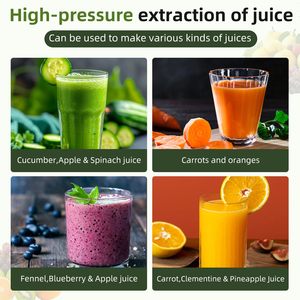 Extracteur de jus à succès – Presse-agrumes lent à froid, compact, faible bruit, grande ouverture - Product Image 6