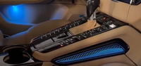 Kit d'éclairage d'ambiance dynamique à 64 couleurs Cardoo pour Porsche Macan 2014-2017, accessoires d'éclairage LED pour l'intérieur de la voiture