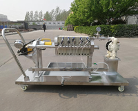 Presse à filtre à membrane de petit format pour tests de laboratoire