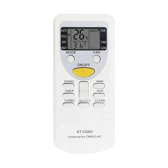 Universal Air Conditioner Remote Control Replacement Used for CHIGO AC KT-CGII KT-CG