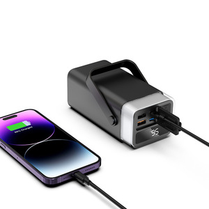 Batería portátil <span class=keywords><strong>40000mAh</strong></span> Laptop Powerbank Carga rápida 22,5 W Carga rápida Cargador inalámbrico Bancos de energía con luz LED - Product Image 1