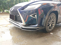 Runde Nouvelle Arrivée Pour 16-18 Lexus RX200T RX300 Mise À Niveau Artisan Style Kit Carrosserie En Fiber De Carbone Avant Lip Sourcil De Roue Arrière Diffuseur