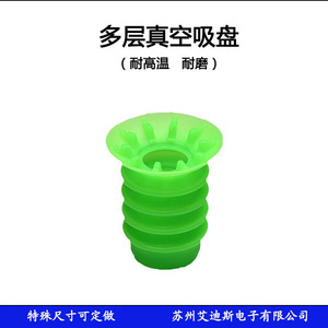 Ventouse à soufflet multi-étapes résistante à la chaleur et anti-usure pour applications pneumatiques d'automatisation industrielle - Product Image 5